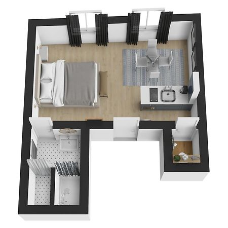 Appart 2 Personnes A 50M Des Commerces & Mer Barneville-Carteret Exterior foto